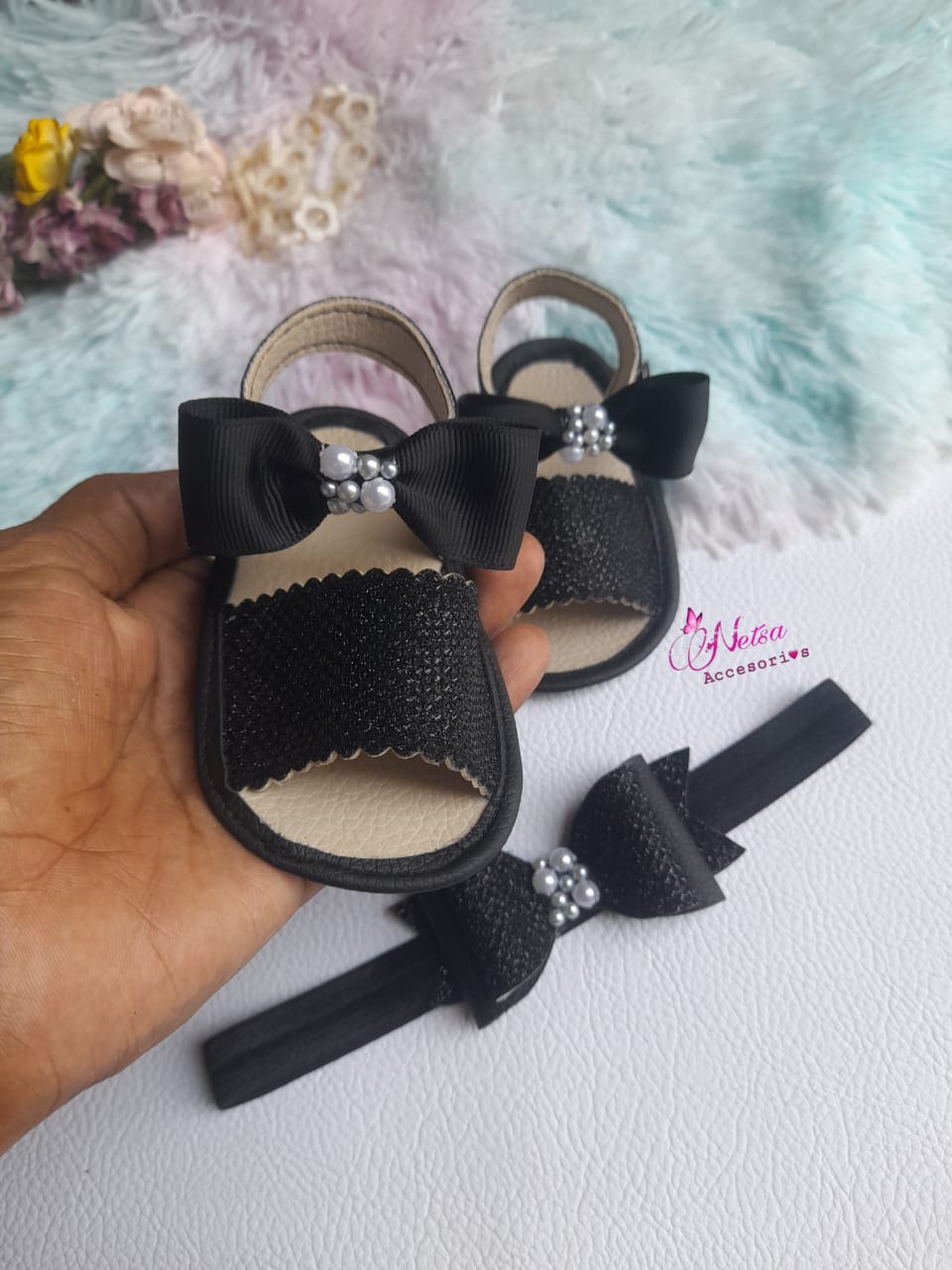 Sandalias Perlitas